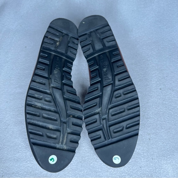 Paul Green Sofia Red Leather Studded Slip On Loafers Shoes Classic Women’s Shoes - Picture 8 of 10